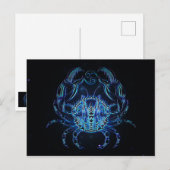 Krebs Postkarte (Vorne/Hinten)