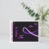 KREBS-Postkarte Postkarte (Stehend Vorderseite)