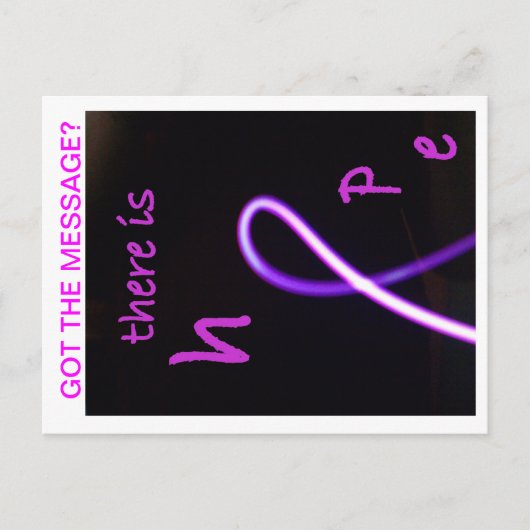 KREBS-Postkarte Postkarte (Vorderseite)