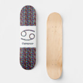 Krebs psychedelisch skateboard (Vorderseite)