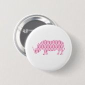 Krebs-Ribbon-Rhino Button (Vorne & Hinten)