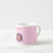 Krebs Rosa, Sternzeichen, Sternzeichen Druck Espressotasse (Vorderseite Rechts)
