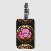 Krebs-Ruby-Strahlung Gepäckanhänger (Vorderseite Vertikal)