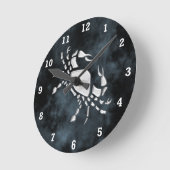 Krebs Runde Wanduhr (Winkel)