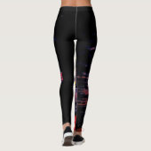 Krebs-Running/Workout/Hangout-Leggings Leggings (Rückseite)