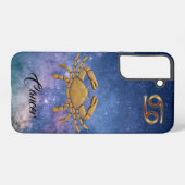 Krebs Samsung Galaxy Hülle (Rückseite (Horizontal))