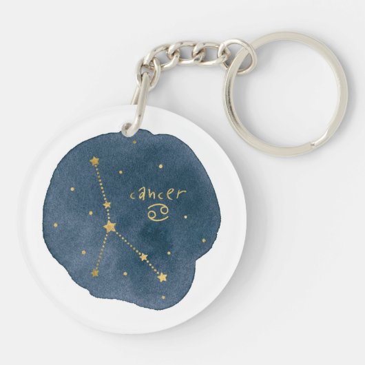 Krebs Schlüsselanhänger (Rückseite)