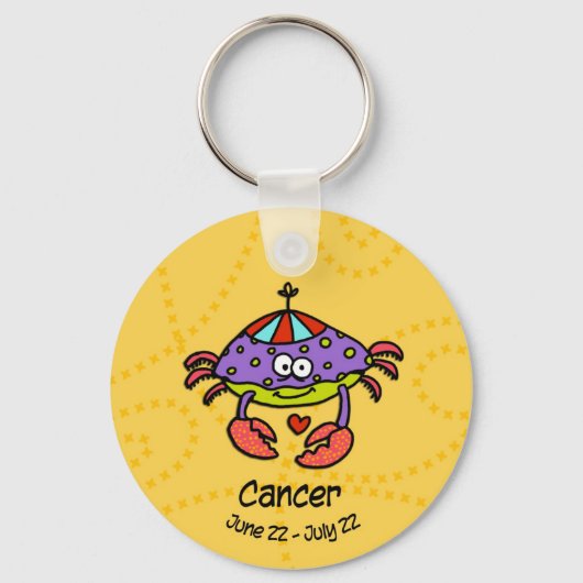Krebs-Schlüsselanhänger Schlüsselanhänger (Vorderseite)