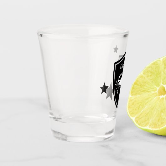 Krebs Schnapsglas (Links)