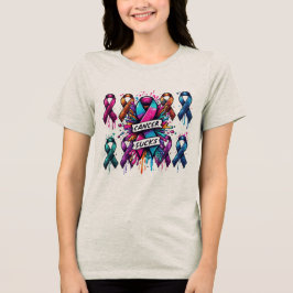 Krebs Sind zum Kotzen in allen Farben Tri-Blend Shirt