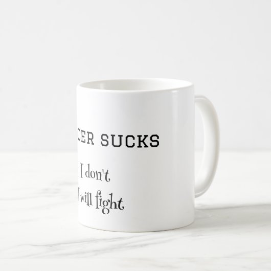 Krebs Sind zum Kotzen Kaffee-Tasse Kaffeetasse (VorderseiteRechts)