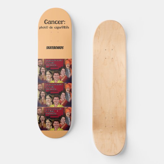 Krebs Skateboard (Vorderseite)