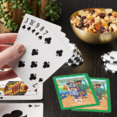 Krebs Spielkarten für Kinder (In Situ)