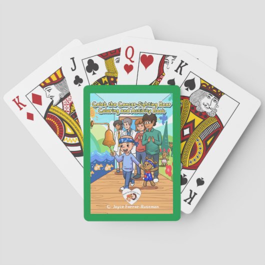 Krebs Spielkarten für Kinder (Rückseite)