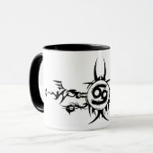 Krebs-Stammes- Tasse (Vorderseite Links)