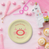 Krebs-Sternchen-Schildkrötenpapier-Party Pappteller (Party)