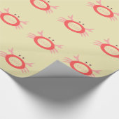 Krebs-Sternchen-Schildkrötenwackelpapier Geschenkpapier (Ecke)