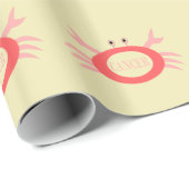 Krebs-Sternchen-Schildkrötenwackelpapier Geschenkpapier (Rolleneckpunkt)