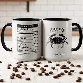 Krebs-Sternzeichen Astrologie Ernährungsfakten Tasse