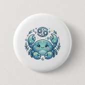 Krebs-Sternzeichen-Buttons Button (Vorderseite)