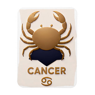 Krebs-Sternzeichen-Dekor Astrologie-Geschenk Magnet