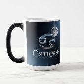 Krebs-Sternzeichen-Glyphe Mond Morphing Tasse (Links)