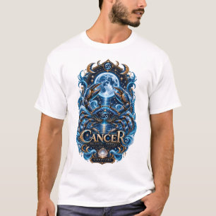 Krebs Sternzeichen Himmels-Krebs Mond Astrologie T-Shirt
