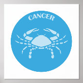 Krebs, Sternzeichen, Horoskop, Astrologie Foliendrucke (Vorderseite)