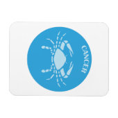 Krebs, Sternzeichen, Horoskop, Astrologie Magnet (Horizontal)