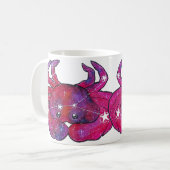 Krebs Sternzeichen Kaffeetasse (Vorderseite Links)