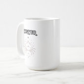 Krebs Sternzeichen Kaffeetasse (Vorderseite Links)