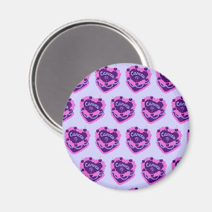 Krebs-Sternzeichen-Kokette-Herz-Geburtstagstorte Magnet