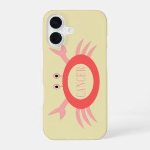 Krebs Sternzeichen Krebs iPhone 16 Hülle