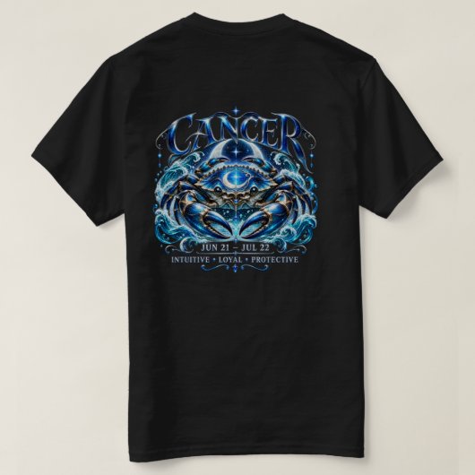 Krebs T-Shirt (Design Rückseite)