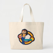 Krebs-Taschen-Tasche Jumbo Stoffbeutel (Vorne)