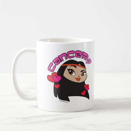 Krebs-Tasse Kaffeetasse (Links)