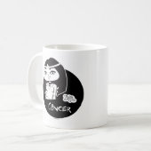 Krebs-Tasse Kaffeetasse (Vorderseite Links)