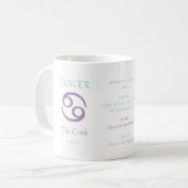 Krebs-Tasse Kaffeetasse (Vorderseite Links)