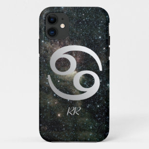 Krebs-Tierkreis-Stern-Zeichen auf Universum Case-Mate iPhone Hülle