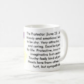 Krebs-Tierkreis-Zeichen Kaffeetasse (VorderseiteRechts)