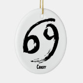 Krebs-Tierkreis-Zeichen Keramikornament (Rechts)