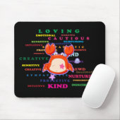 Krebs-Tierkreis-Zeichen-Merkmale Mousepad (Mit Mouse)