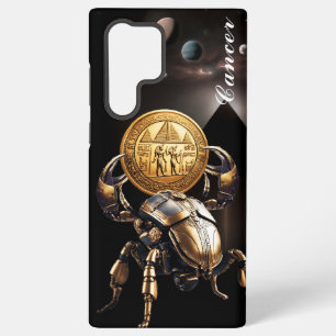 Krebs, Tierkreiszeichen, Gold, Geburt, Design, hüb Samsung Galaxy Hülle