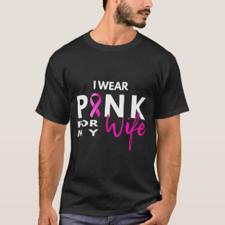 Krebs - trag Rosa für meine Frau T-Shirt