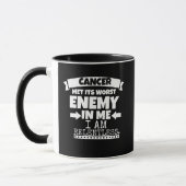 Krebs trifft seinen schlimmsten Feind Tasse (Links)