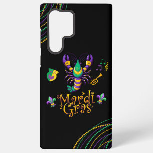 Krebs/Trompete/Maske/Fleur de Lis Mardi Gras  Samsung Galaxy Hülle