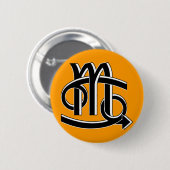 Krebs-u. Skorpions-Partner bw Button (Vorne & Hinten)