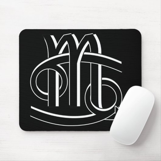 Krebs-u. Skorpions-Partner bw Mousepad (Mit Mouse)