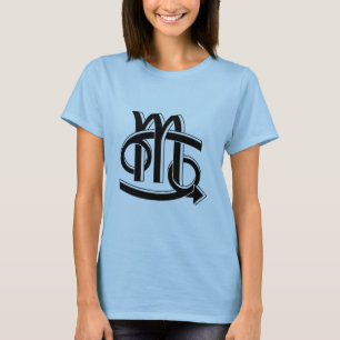 Krebs-u. Skorpions-Partner bw T-Shirt