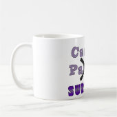 KREBS-ÜBERLEBEND-TASSE KAFFEETASSE (Links)